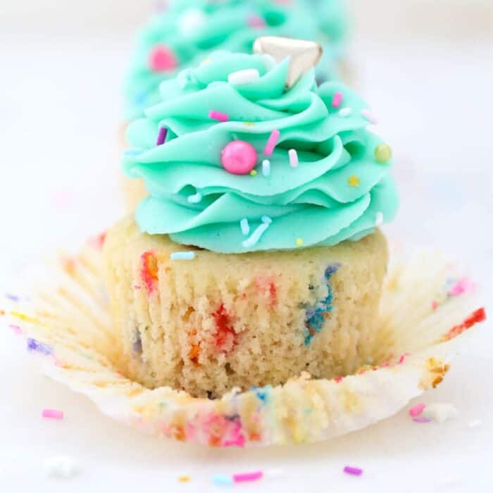 Homemade Funfetti Cupcakes | Beyond Frosting