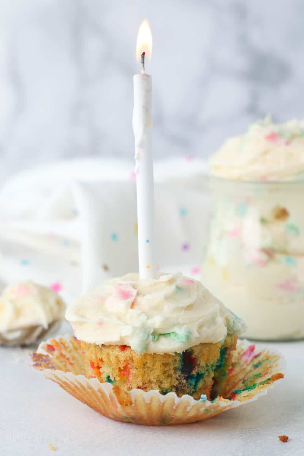 Homemade Rainbow Chip Frosting Beyond Frosting