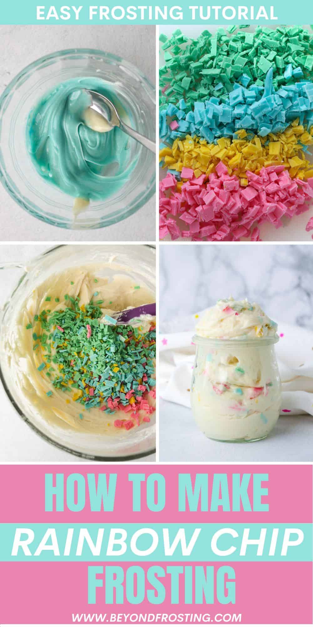 Homemade Rainbow Chip Frosting Beyond Frosting