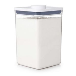 OXO Medium Storage container filled with flour