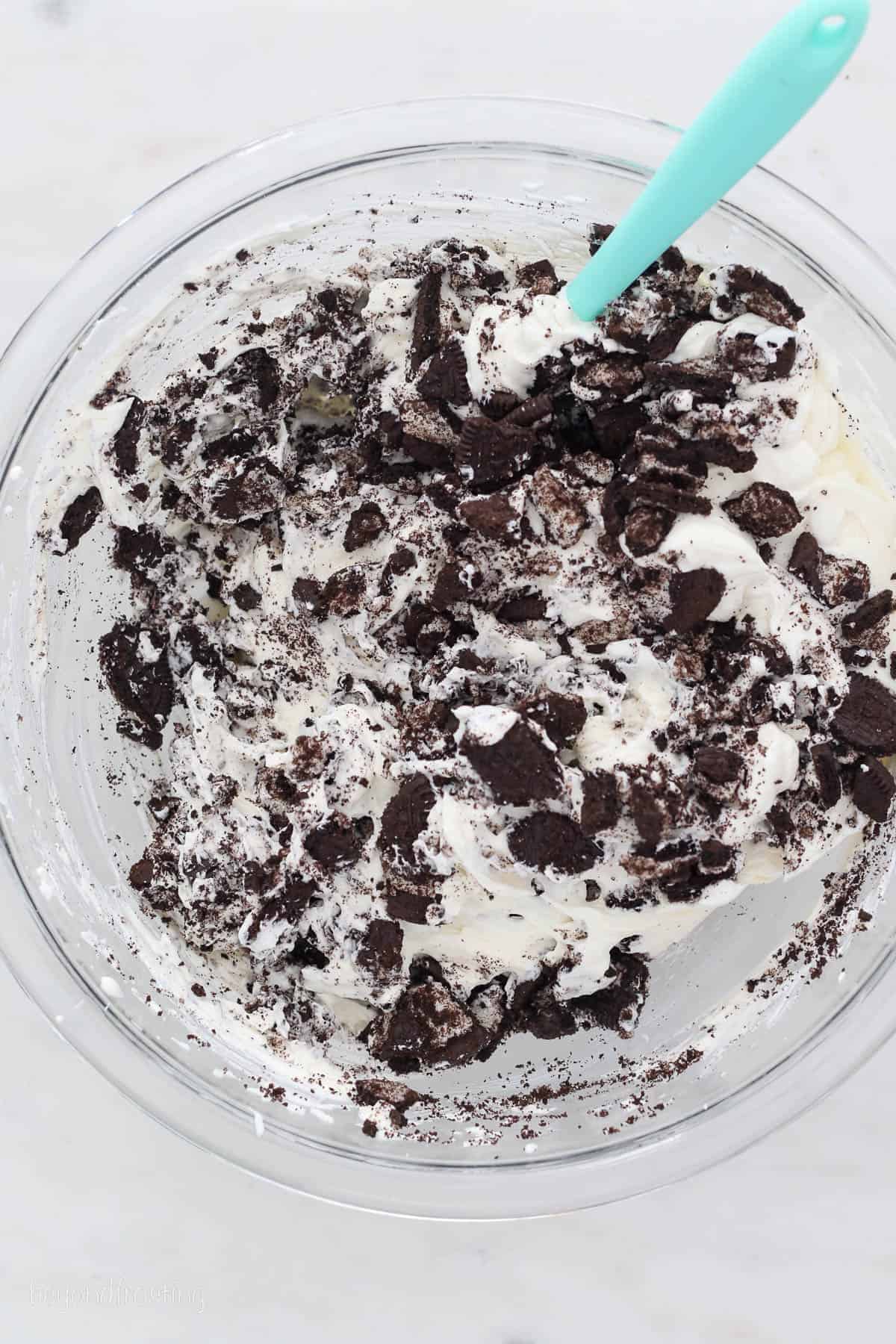 Homemade Oreo Ice Cream Cake