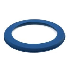 Norpro-Reusable-Silicone-Pie-Crust Shield in blue