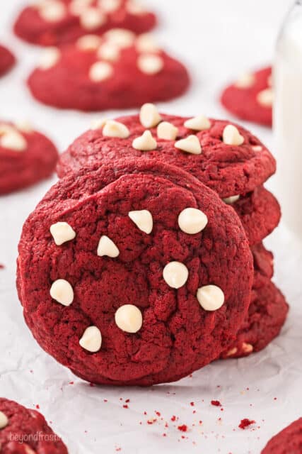 Red Velvet Cookies | Beyond Frosting