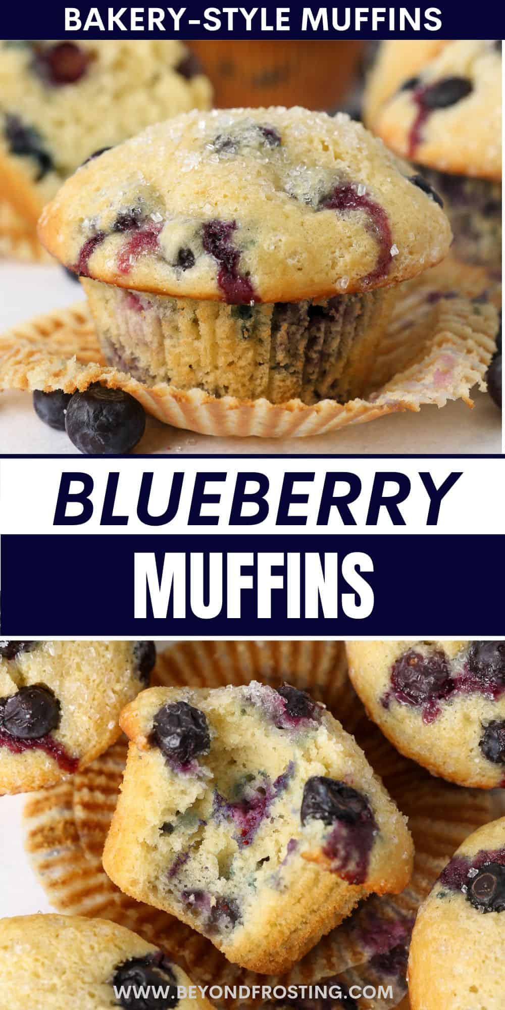 Easy Blueberry Muffins | Beyond Frosting