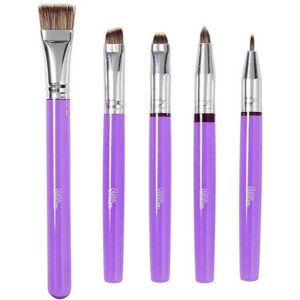 Wilton Food-Safe Paint Brushes with purple handles