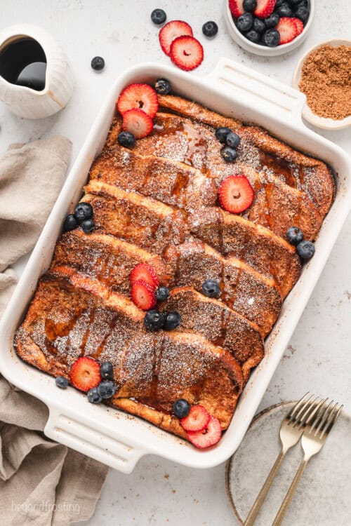 Brioche French Toast Casserole 