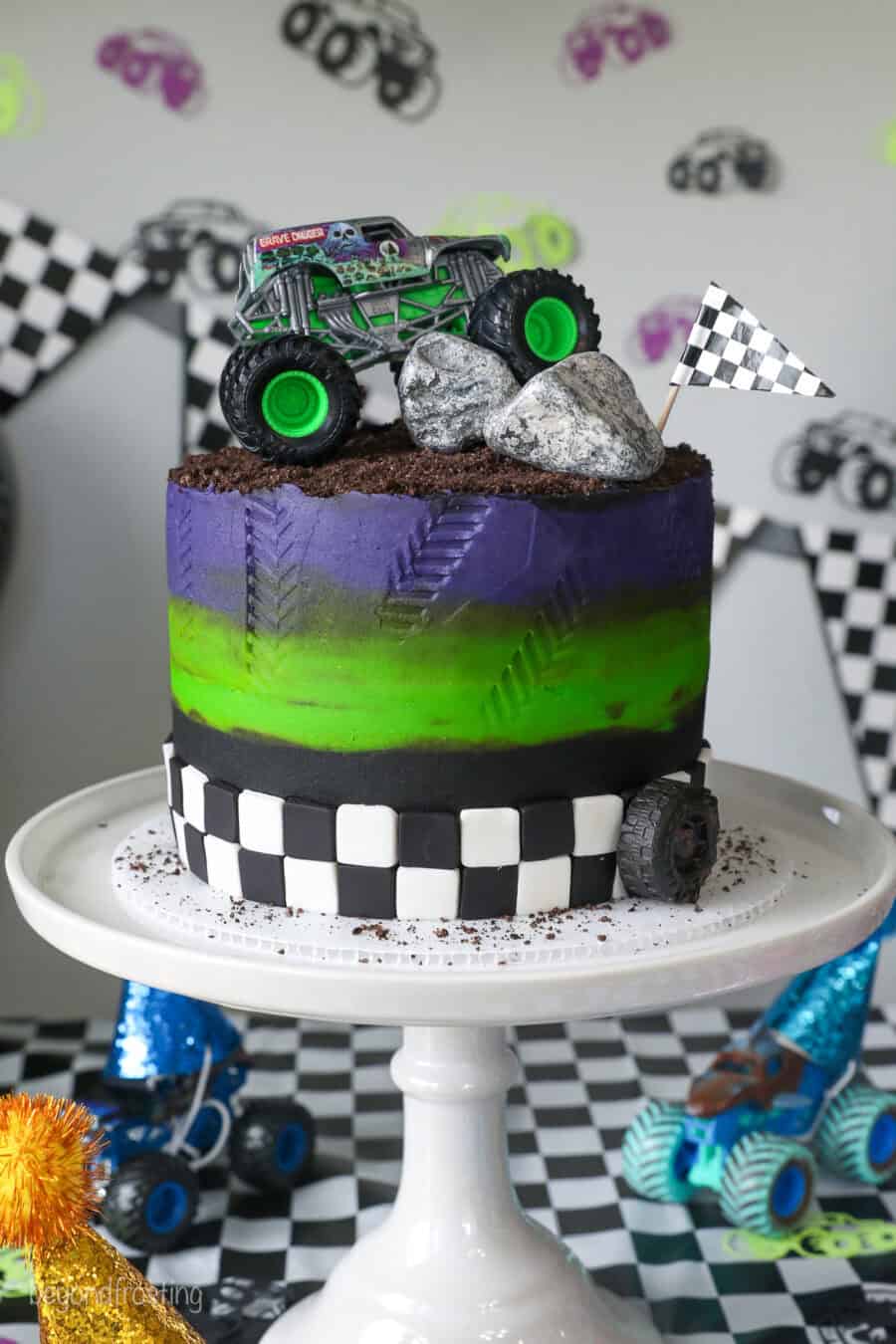 Monster Jam Gravedigger Cake Beyond Frosting — free download