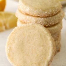 Lemon Shortbread Cookies-image